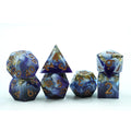 Customizable Polyhedral Resin Dice Sharp Edge Liquid Core Smoke Dice Set for Game and Board Usage with Customizable Logo