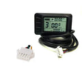 KT LCD3 LCD4 LCD5 LCD7 LCD Display 24v 36v 48v Ebike Meter  Control Panel Electric Bike Accessories With Sm Waterproof Connector