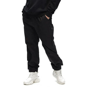 Fashion Design Mens Casual Custom Canvas Mid Waist Jogger Trousers Outdoor Sweat Pants