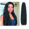 Wholesale 22inch 100g Synthetic Afro Kinky Twist Crochet Braid Hair Extensions Cuban Twist Marley Braiding Hair for Women