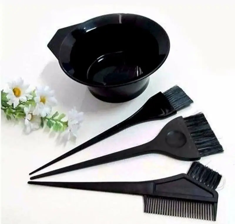 Salon Recycled Plastic Hair Coloring Brush Whip Mixing Bowls Hair Dye Brush Customize Color Tinting Bowl and Brush