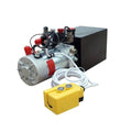 HCIC HCIC2510 Factory Sale Single Acting 12V DC Mini Hydraulic Power Unit Double Acting 24V 2.5cc ISO9001 CE Certified