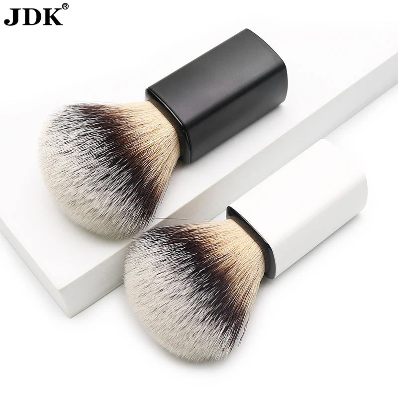 Plastic Handle Shaving Brush Synthetic Hair Knots Beard Brush Barber Shop Supplies Hair Salon Men's Shaving Brush