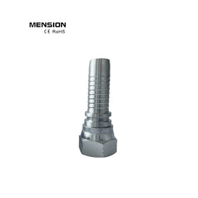 Hydraulic One Piece Type Hose Fitting Sale Metric JIC Female Male 24 Degree BSP Swaged Hydraulic Hose Fitting for Machinery