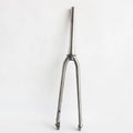 Titanium Grade 9 Bike Rigid Fork 700C Thru Axle Fork with Taper Leg Tube