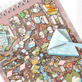 40pcs/pack the Sims Sticker Book 3D Stickers Advanced Sense PET  Book Scenic Stickers