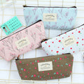 Spot Cartoon Flower Inspired Creative Pencil Case Unisex Stationery Box Floral Small Fresh Pencil case