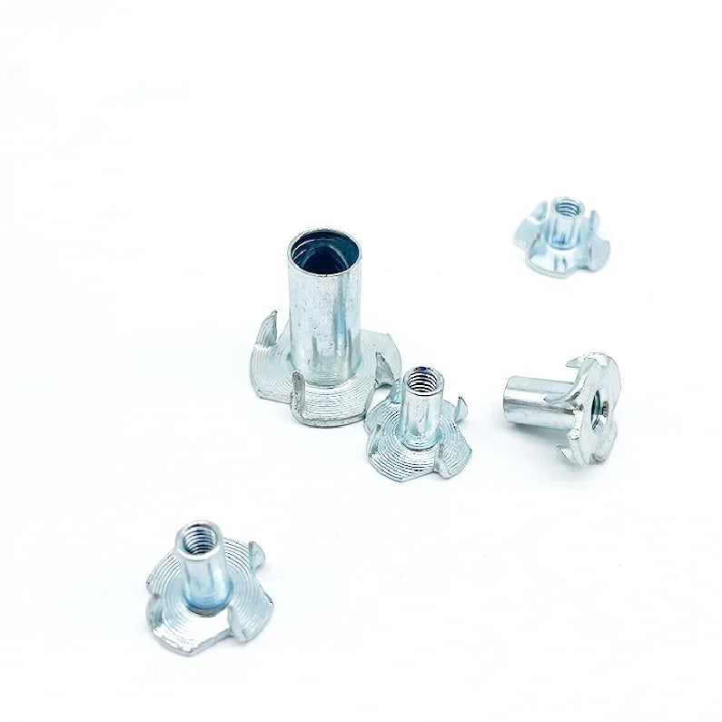 SDPSI DCT Din1624 M5 M6 M10 Galvanized Tee Nut with Prong Four Claw T-Nut for Mining Applications