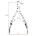 Wholesale Price Silver 619 Personal Care Beauty Tool Dead Skin Cutting Use Cuticle Nail Nippers Manicure Salon Dead Skin Clipper