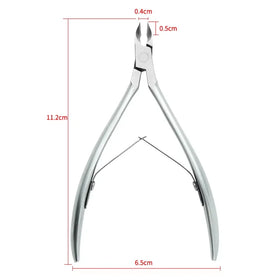 Wholesale Price Silver 619 Personal Care Beauty Tool Dead Skin Cutting Use Cuticle Nail Nippers Manicure Salon Dead Skin Clipper