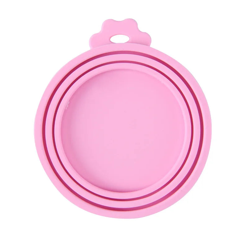 Spot Pet Can Lid Three in One Food Sealing Lid Preservation Silicone Lid Pet Cat and Dog Food Preservation Accessories