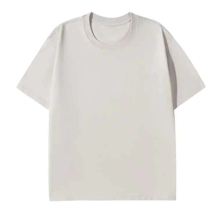 Custom Luxury Heavy Weight Oversized T Shirt Men 300gsm Thick 100% Cotton Tshirt Drop Shoulder Unisex Men T-Shirts