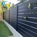 Customizable DIY Garden Privacy Aluminum Fence Panels Outdoor Aluminum Fencing for House Use Decorative Metal Alu Material