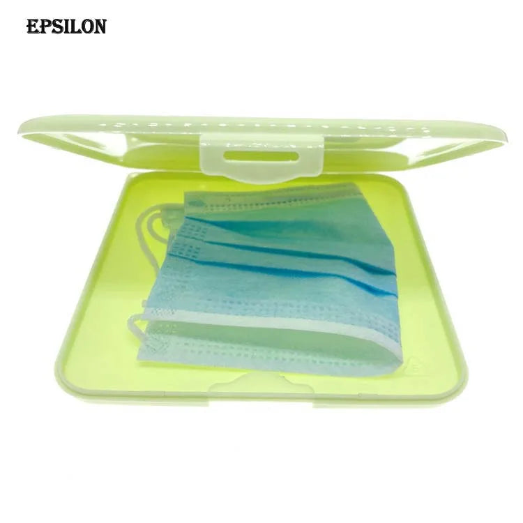 Epsilon 2020 Hot Sales High Quality PP Face-Masks Storage case PP Maskcase For Store disposable FaceMasks