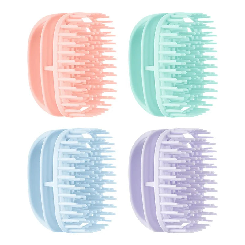 Soft Pet Dog Cat Bath Brush Scalp Massage Brush Pet Hair Cleaning Tool Grooming Product Pet Bath Brush for Dogs Cats