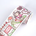 Custom Personalised Roll 10m 5m 3m 2m Length Kawaii Masking Paper Washi Tape Set Manufacturer