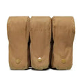 Tactical MOLLE Triple Magazine Pouch Stack Holster & Flashlight Attachment Molle-Compatible Mag Holder