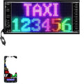 Wireless Transmission Diy Waterproof RGB Flexible Led Display Panels for Rear Window