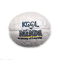 Hot Selling Promotional Custom logo Pu Foam Anti Stress White Brain