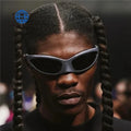 Teenyoun Hip Hop Punk Sunglasses for Men and Women Retro Small Frame Outdoor Riding Sports Y2k Glasses Sunglasses Custom Logo
