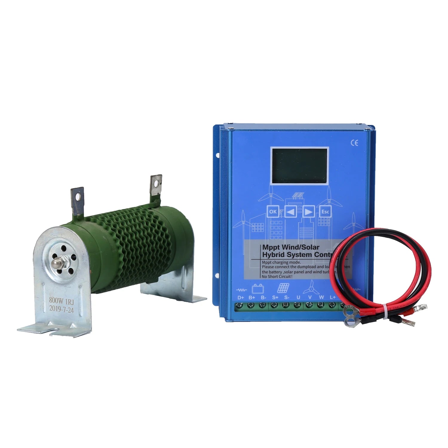 Solar Panel Wind Panel Controller 1000w 1500w 1800w 2000w Mppt Wind/solar Hyrbrid System Controller off Grid Battery Charger
