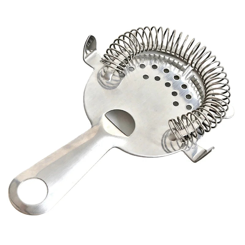 Cocktail Strainer Stainless Steel Bar Strainer Professional Wire Spring Strainer