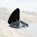 Caravan Triangle Embedded RV Gas Stove Foldable Tempered Glass Cover Saves Space Windproof Stove Head