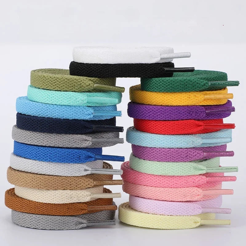 Elastic No Tie Shoelaces for Sneakers - Durable Polyester Laces