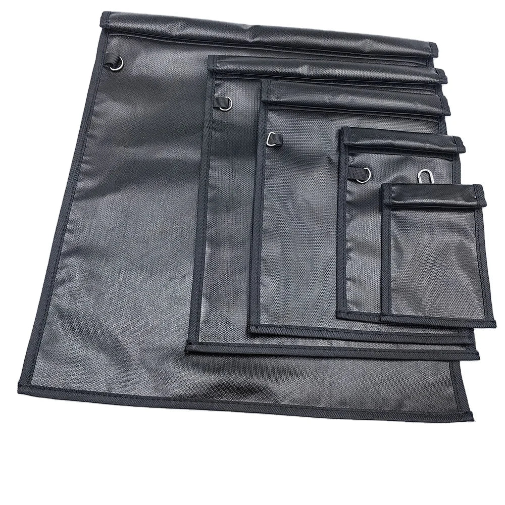 Customized Faraday Bag Anti-Theft Pouch Fireproof and Water Resistant Fashion Accessory