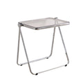 Modern Home Bedroom Balcony Portable Table Chair Combination Acrylic Transparent Folding Display Racks Net Red Ins Display Racks