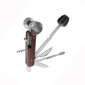 10-in-1 Multi-Function Disposable Metal Bartender Tool Set Stainless Steel Handle Professional All-in-One Bar Accessories Kit