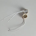 Socket Lamp Base GU10 Socket Holder GU10 White 65 KLS Brand G9 Talc Porcelain Lamp Holder