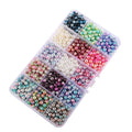 Wholesale ABS Discoloration Color Craft Pearl Plastic Flat Back Abs Pearls Bead for Craft