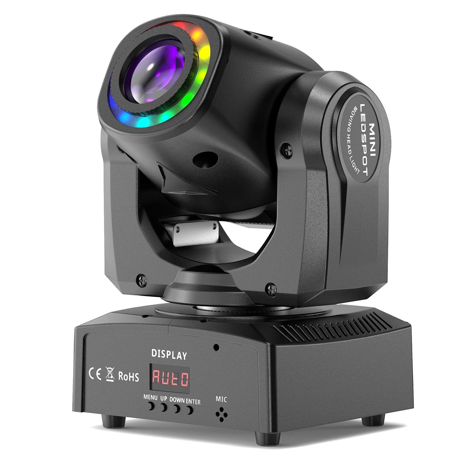 U`King 100W LED Beam Moving Head Lights Pattern Shaking Head Stage Effect Lighting Led RGBW Beam Stage Light