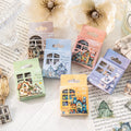 46 sheets of stickers per box Small House Series Collage Base Handbook Decorative Stickers
