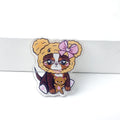 Acrylic Keychains Custom Holographic Epoxy Resin Promotional Gifts Personalized Printed Acrylic Charms