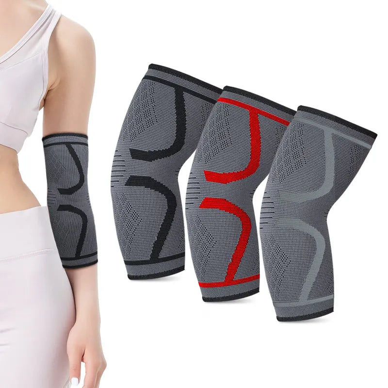 Melenlt Elbow Compression Sleeve Tennis Elbow Braces for Tendonitis and Tennis Elbow Arm Supports Golfer Support