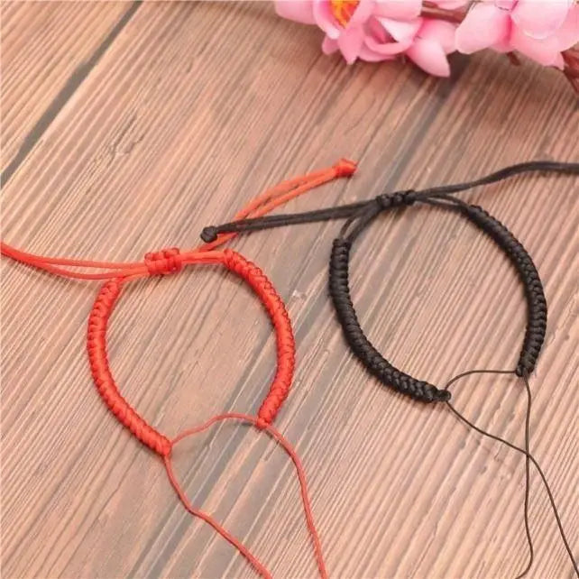 Unisex Colorful Semi Finished Half-finished Unfinished Diy for Putting Pearl Bead Bracelet Jewelry Handmade String Cord Rope