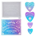Wholesale DIY Silicone Coaster Mold OUIJA Board Resin Mold