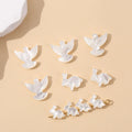 Natural White Pigeon Rabbit  White Shell Mother of Pearl Shell Beads