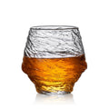 Modern Thickened Glass Cup Rotating Tree Pattern Beer Cup Food Grade Material Single Layer Glass Cup