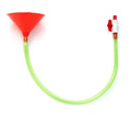 Manufacturer Hot Sale Party Supplies Plastic Single Hose Beer Bong Funnel 25x25x25mm 1kg for Drinking