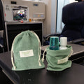 Colorful Custom Velvet Cosmetics Pouch Jewelry Drawstring Corduroy Packaging Bag for Travel