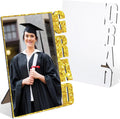 DIY Photo Graduation Photo Frame 2026 Middle School Sublimation Blanks Picture Frame for Desktop Souvenir Custom