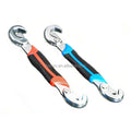 8 Inch Adjustable Industrial Anti-Slip Steel Pipe Wrench Double Torque Universal for Water Pipe Repair Multi-function Custom OEM