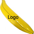 3D PVC Banana Balloon Custom Logo Electric Blower Inflation 6-8ft Tall X 4-6ft Wide Outdoor Party Advertising Decoration