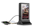 Table Top Android Advertising Displayer Restaurant Signage Digital Menu Player Power Bank Charging Station
