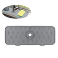 Premium Steel Splash Guard Large Adjustable Faucet Protector Durable Drain Kitchen Faucet Mat Silicone Kitchen & Bathroom Sink
