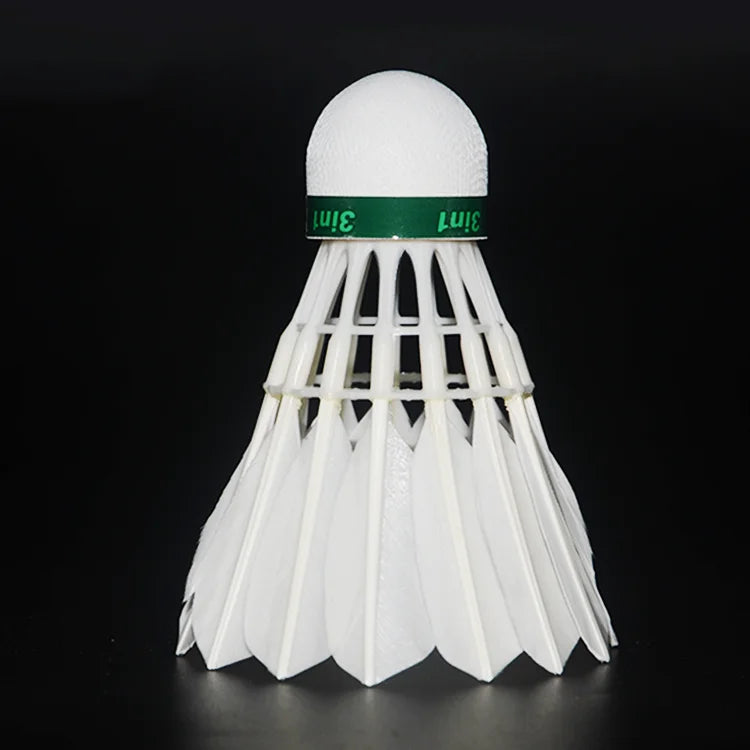 3 in 1Long Life Cycle Durable and Stable and Balance Feather Badminton Shuttlecocks Birdies for  Training All Ages and Players