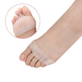 Metatarsal Pads Ball-of-Foot Cushions Protector Silicone Gel Skin Color One Size Fits All